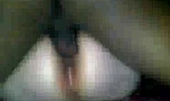 Sexy wife gets creampie from large BBC dick