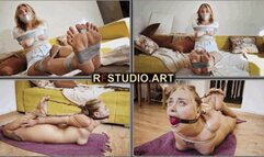 Sunmari - You’re Staying at Home Tonight! Captured, Gagged, and Bound (HD 720p MP4)