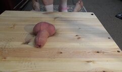 CRUSHING HIS COCK IN MY CHUNKY PINK ANIME SHOES CAMERA 1