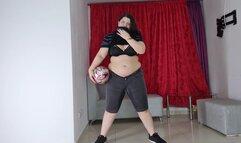 Belly and sweat fetish