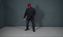 Special Agent vs Deadpool Bondage with a White Big Balloon Part 1