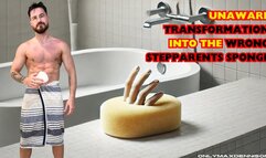 Unaware transformation into the wrong stepparents Sponge