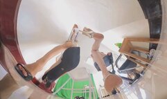 6K ANNA XINGGAN POV trampling dangling 360VR