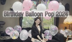 Birthday Balloon Pops 2024