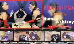 HUMAN ashtray, CBT & Double Domme