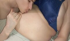 Pregnant belly grows WMV