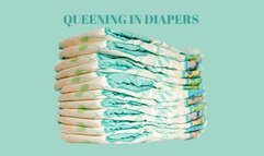 QUEENING IN DIAPERS - Diapered Facesitting, Mean Stepmom Sits On Your face Smothering You With Diapers