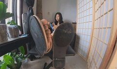 6K MARTINA Dirty shoes dirty feet 360VR