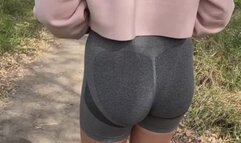 Cropdusting my date on a hike!