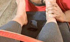 When She Invites HERSELF For A Foot Massage N Feet Worship!!