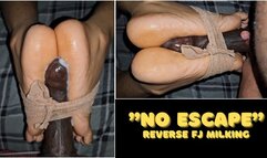 Cum Oozing Reverse Footjob