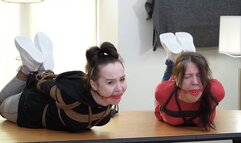 EXTREME HOGTIE SUFFERING: KIRA AND ARWEN COMPETITION (FHD)