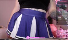 Head Cheerleader Blackmails Nerdy Loser At School