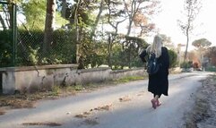 Walking in Ballet Flats AVI (1920x1080) FHD