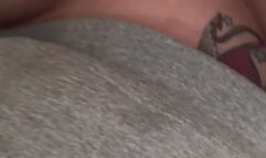 Playing with my Pussy at Work 1