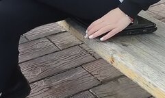 Nastya first crush and trampling and jumping laptop no sound!