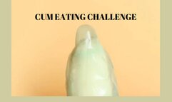 CUM EATING CHALLENGE, CEI - Stepmom Helps You eat Cum Comfortably like A Pro, ABDL Mind Fuck