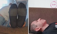 Tickling My Roommate's Feet