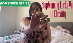 StepMommy Locks You in Chastity - Momtober Series Femdom POV