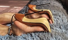 Milah Arches Wrinkled Soles heaven 5 Wonderheel Fetish Sandals