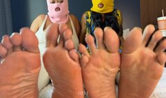 “Double the soles double the wrinkles”