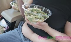 Public Car Stuffing: Poke Bowl Edition