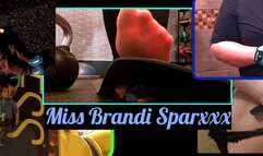 tiny Gym Stalker Part 1 - Giantess Kettlebell Swings & Squats