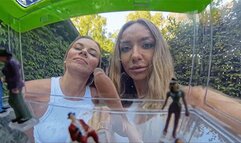Katka and Lucies Box of Insects Part 1 8K VR360
