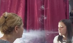 SMOKING MARLY AND MOM 1