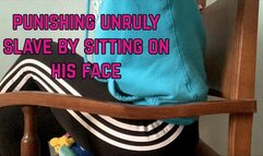 i sit on my incompetent slave's face