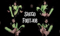 Shego Footjob