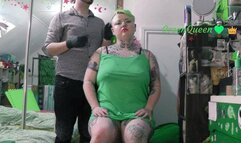 Head Shave and Blowjob