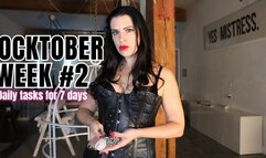 Locktober Week #2 - Daily Tasks for 7 Days