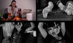 Happy Halloween - Feet Tickling Clip - MP4 - Standard Resolution