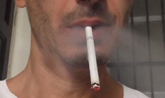 Smoking Muratti red 100s closeup IYF 051024 SLOW
