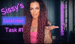 SISSY LOCKTOBER TASK #1