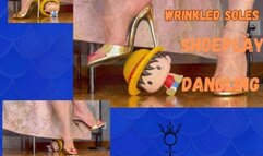 Listen to perverted stories while SHE makes the best swing of the golden mules