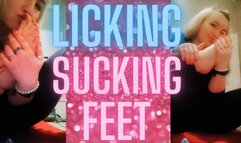 (58) LICKING, SUCKING FEET1