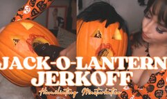 Jack-O-Lantern Jerk-Off Humiliating Masturbation Encouragement