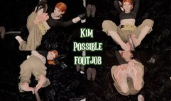 Kim Possible Footjob