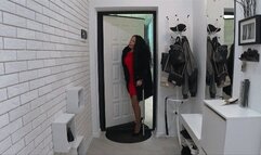 elegant lady with the painful left leg aa