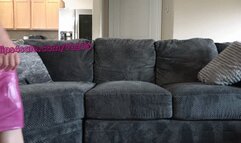 Bratty Ukraine Blonde sits on foot slave reverse cowgirl style - 4K