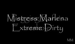 Fucking his ass with a 10cm large strap-on