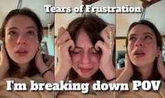 Vulnerable Confessions: Tears of Frustration