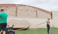 I can tow a motorcycle!