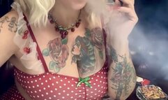 Darkside - Power Smoking - Intense cough - Elf blackening her lungs