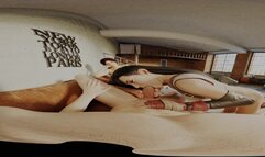 Tifa and Lara - Blowjob and Feetjob