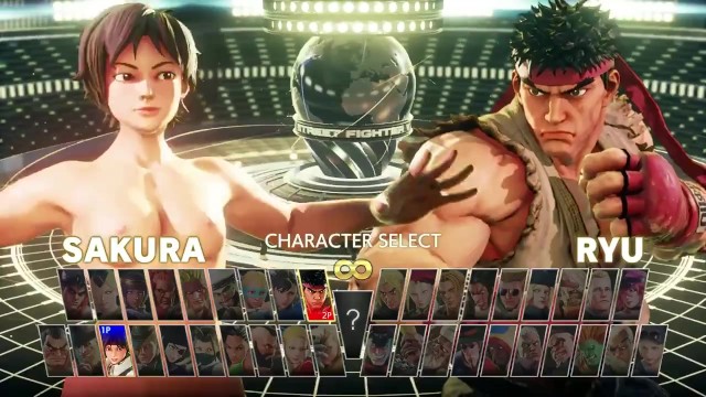 Critical Nude - Street Fighter 5 All Female Critical Art (Nude MOD) Porn Video