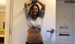 Lora Cross Pt 1 Bellybutton Bondage