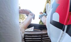 The Great Lucie and Katka Unaware Giantess Movie 4K Version VR360